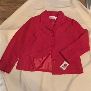 Beautiful dark pink shimmer jacket